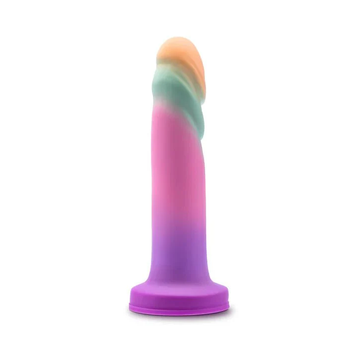Avant Sunrise Gaze 7.5" Silicone Dildo - Sherbet - Image 3