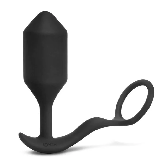 B-vibe Vibrating Snug & Tug Anal Plug - Image 3