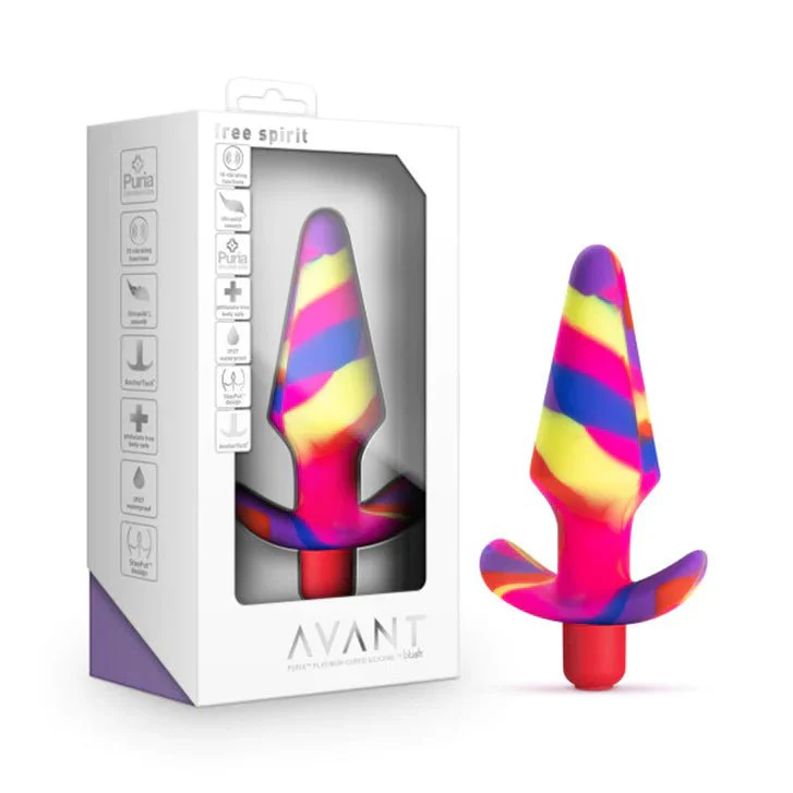 Blush Novelties Avant Free Spirit Vibrating Butt Plug - Image 4
