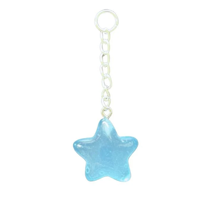 Glow-in-the-Dark Twinkle Star Chastity Cage Charm - Image 3