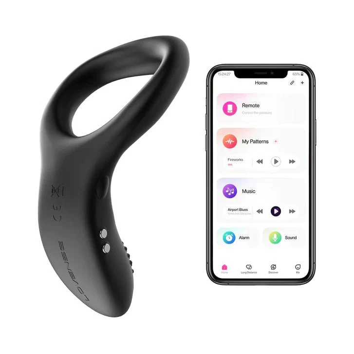 Lovense Diamo Bluetooth App-Controlled Vibrating Cock Ring - Image 3