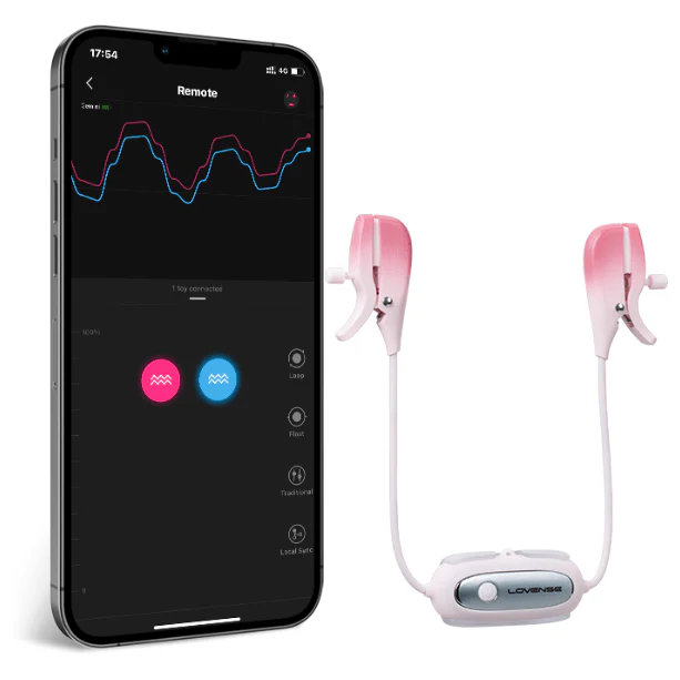 Lovense Gemini App Controlled Vibrating Nipple Clamps - Image 3