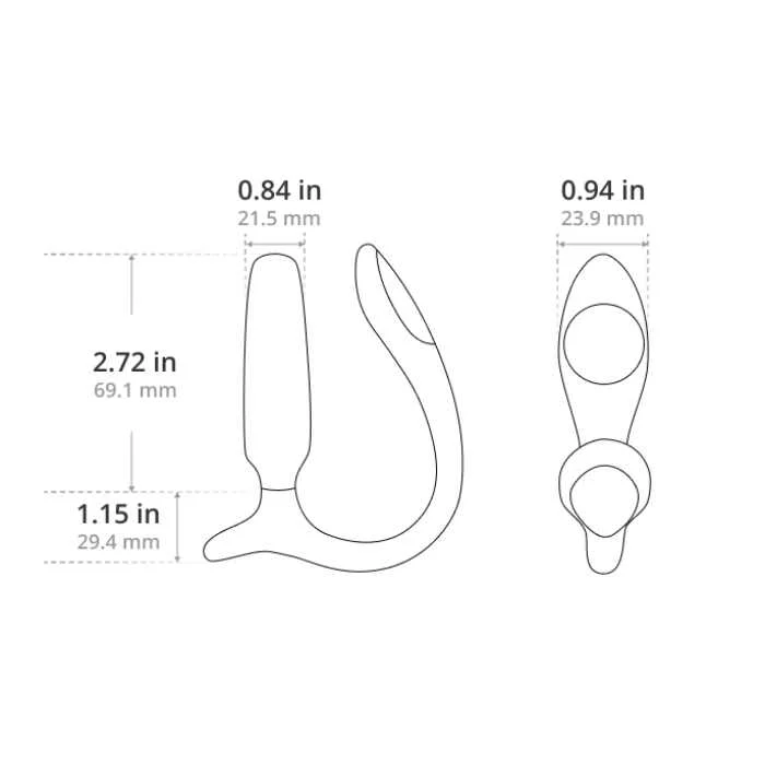 Lovense Lush Anal App-Controlled Small Vibrating Butt Plug - Image 7