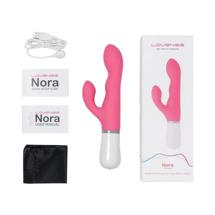 Lovense Nora Rotating Head Bluetooth Rabbit Vibrator - Image 3